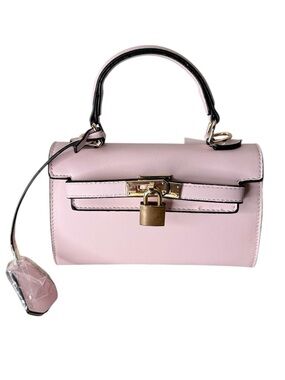 PETA + JAIN New Blush Pink Mini Hedi Detachable Crossbody Bag Vegan Leather Lock